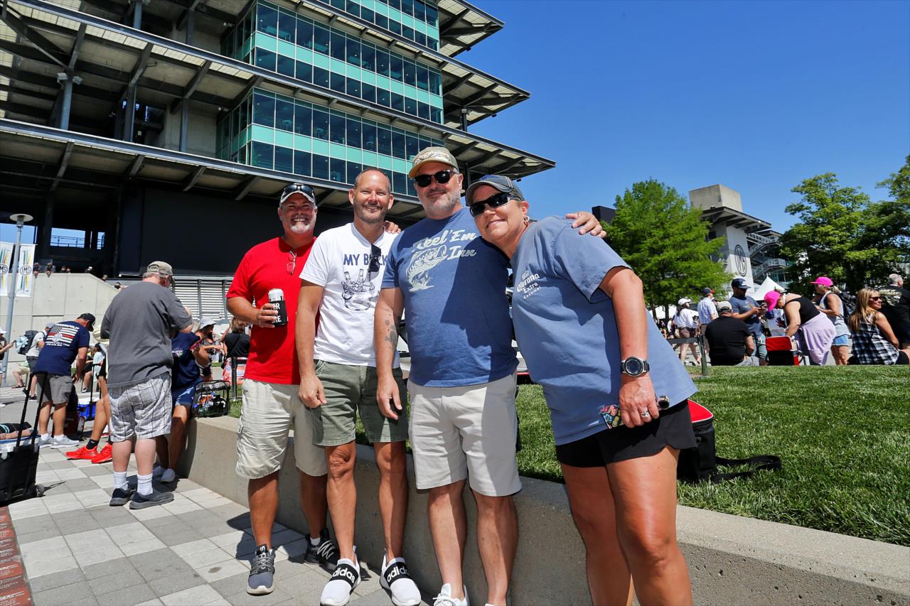 Carb Day Fans - Miller Lite Carb Day - By: Paul Hurley -- Photo by: Paul Hurley